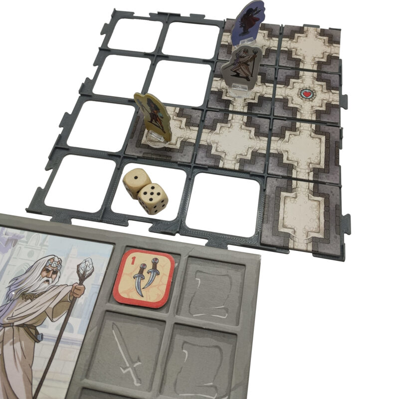 Organizer na kafelki Karak, Carcassonne